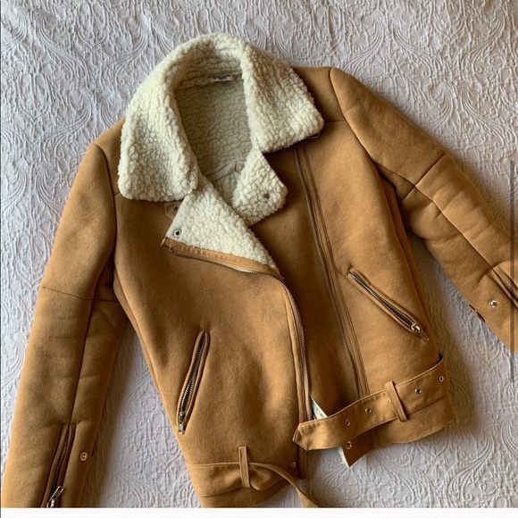 Show Me Your Mumu suede and Sherpa jacket - Picture 5 of 8